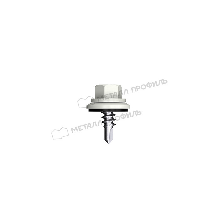 Саморез 4,8х19 RAL3020 (красный насыщенный)